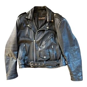 Vintage Wilson's Leather/Biker Jacket Mens size XL